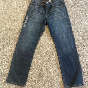 Lucky Brand Men's Dark Indigo Straight Jeans